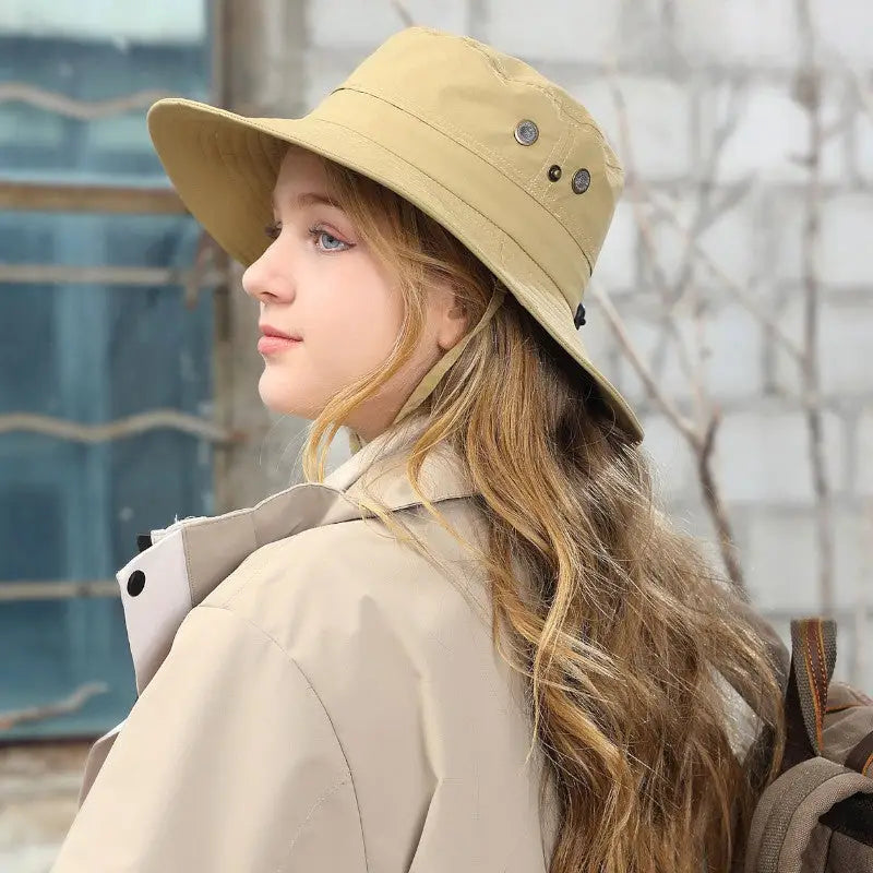 Ladies breathable bush hat