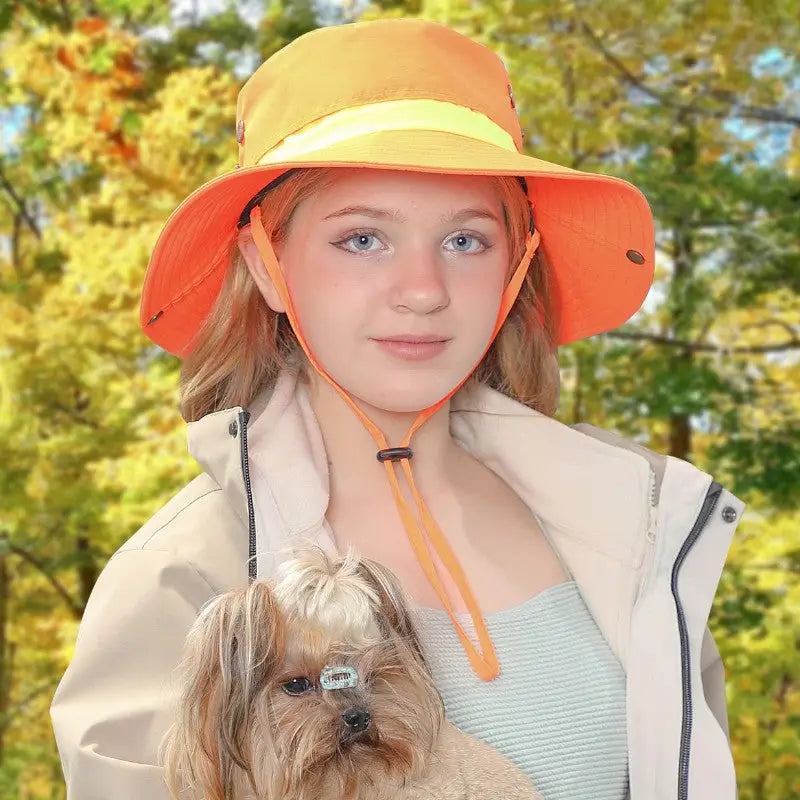 Ladies breathable bush hat