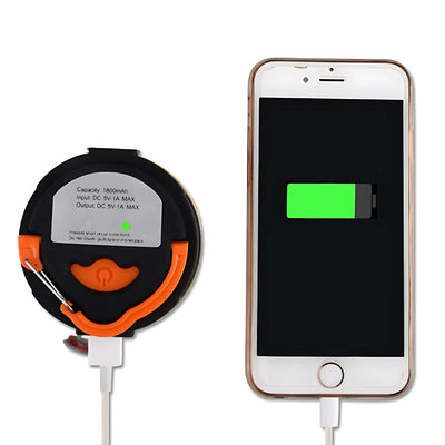 Lampe de camping avec crochet suspension