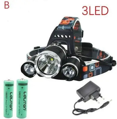 Lampe frontale rechargeable