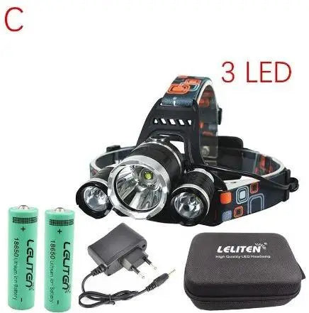 Lampe frontale rechargeable