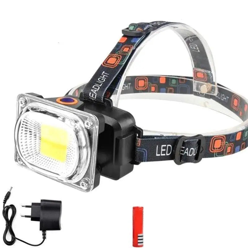 Lampe frontale rechargeable puissante