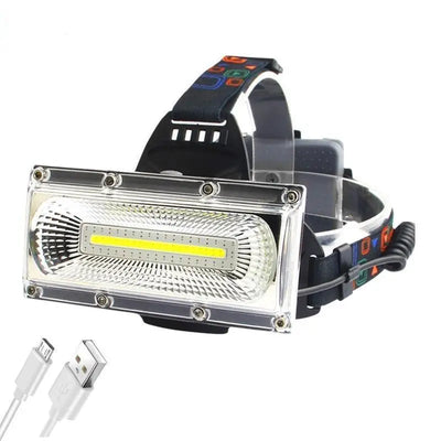 Lampe frontale rechargeable puissante