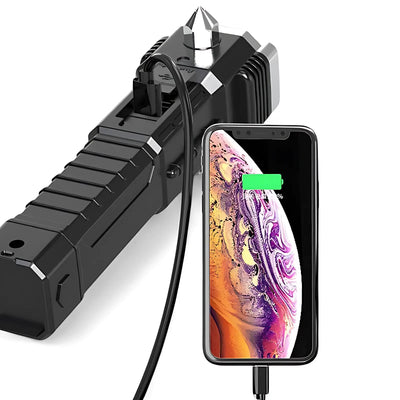 Lampe torche puissante tactique