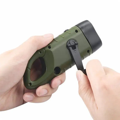 Lampe torche rechargeable manivelle