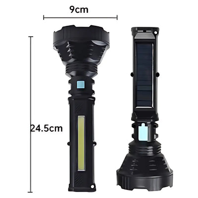 Lampe torche solaire puissante