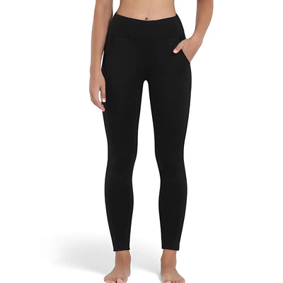 Legging doublé polaire femme randonné