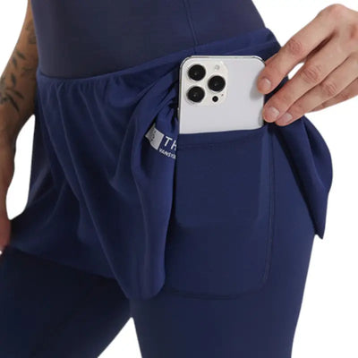 Legging jupe 2 en 1 femme sport randonnée