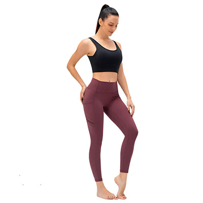 Legging randonnée femme poche zippée