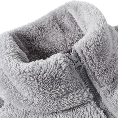 Lightweight camping fleece jumper