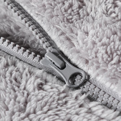 Lightweight camping fleece jumper