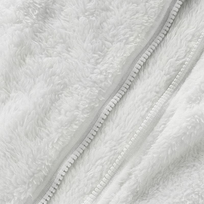 Lightweight camping fleece jumper