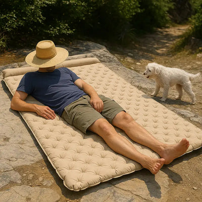 Matelas autogonflant double
