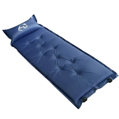 Matelas de camping avec oreiller intégré