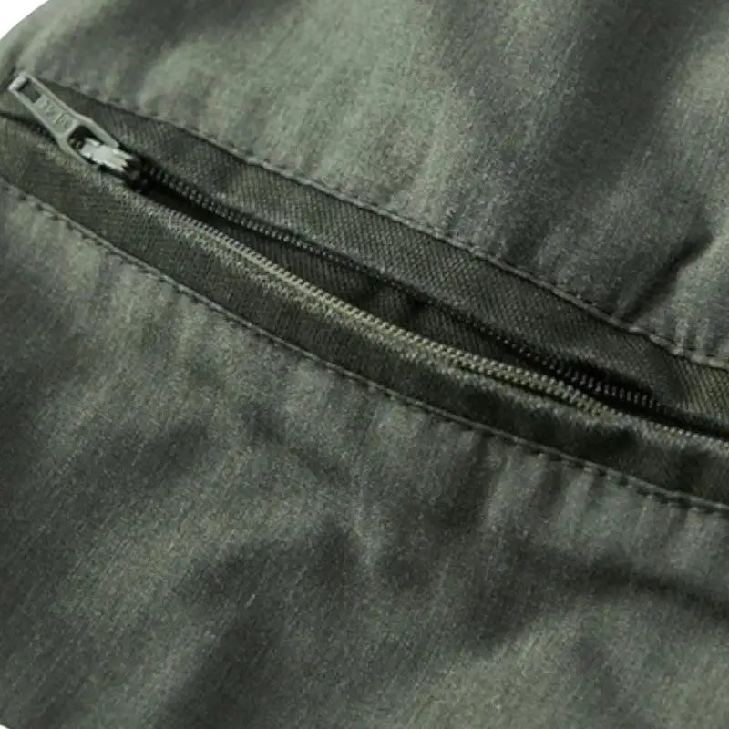 Men denim military jacket