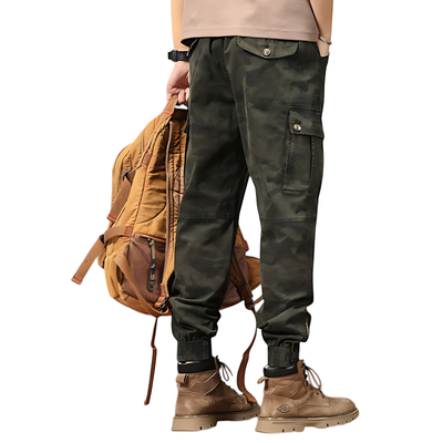 Mens army camo cargo pants