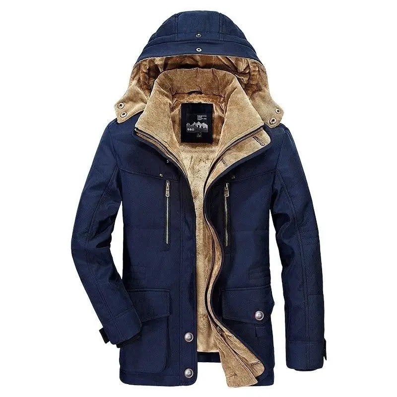 Mens Army Parka Jacket