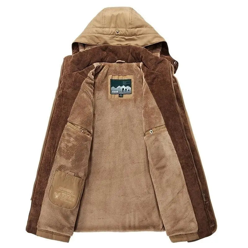 Mens Army Parka Jacket