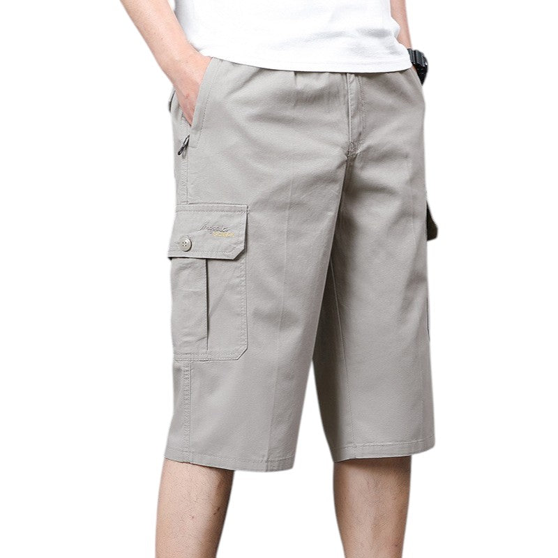 Men’s below the knee cargo shorts