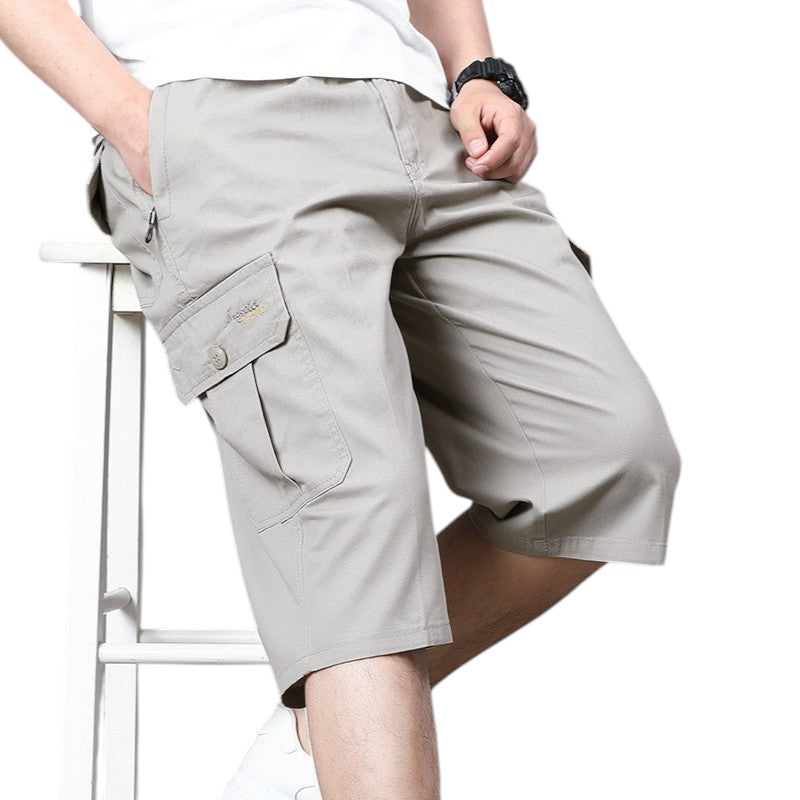 Men’s below the knee cargo shorts