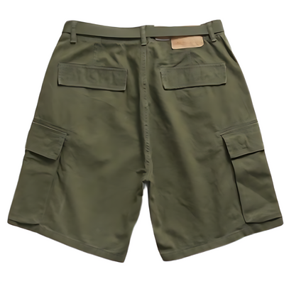 Men’s belted cargo shorts