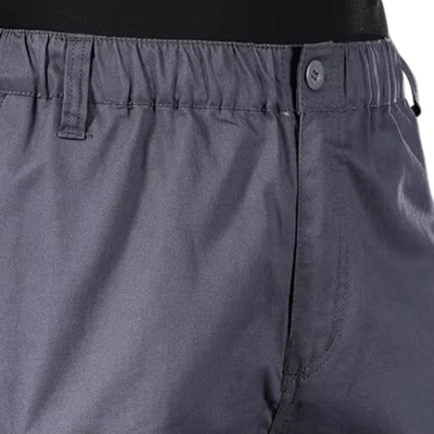 Mens Black Cargo Below The Knee Shorts