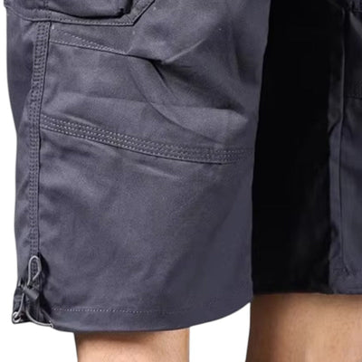 Mens Black Cargo Below The Knee Shorts