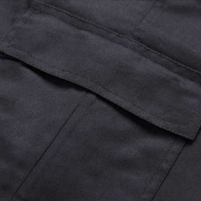 Mens black combat trousers