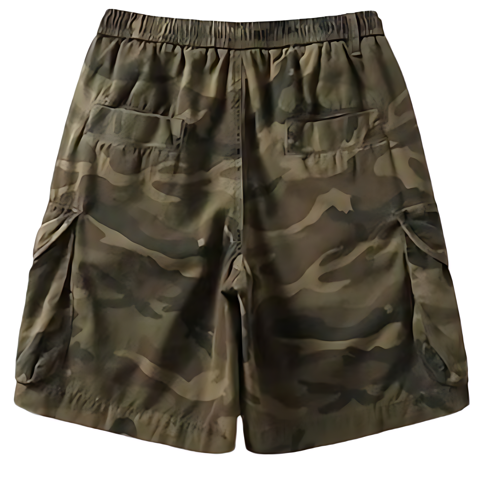 Mens camo drawstring shorts