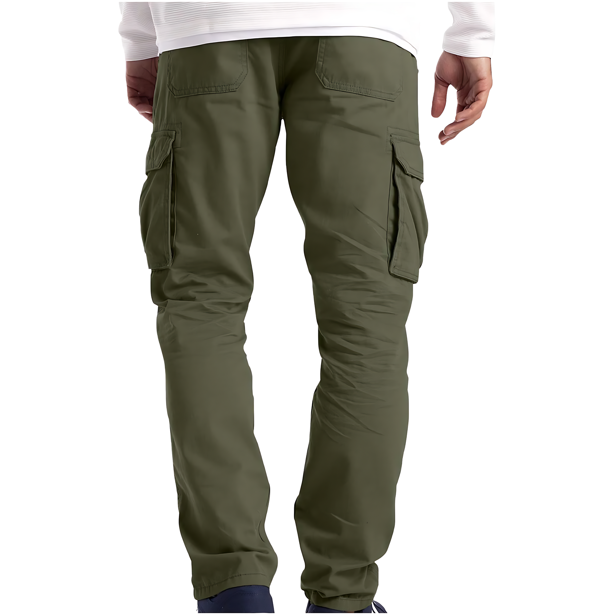Mens cargo combat trousers