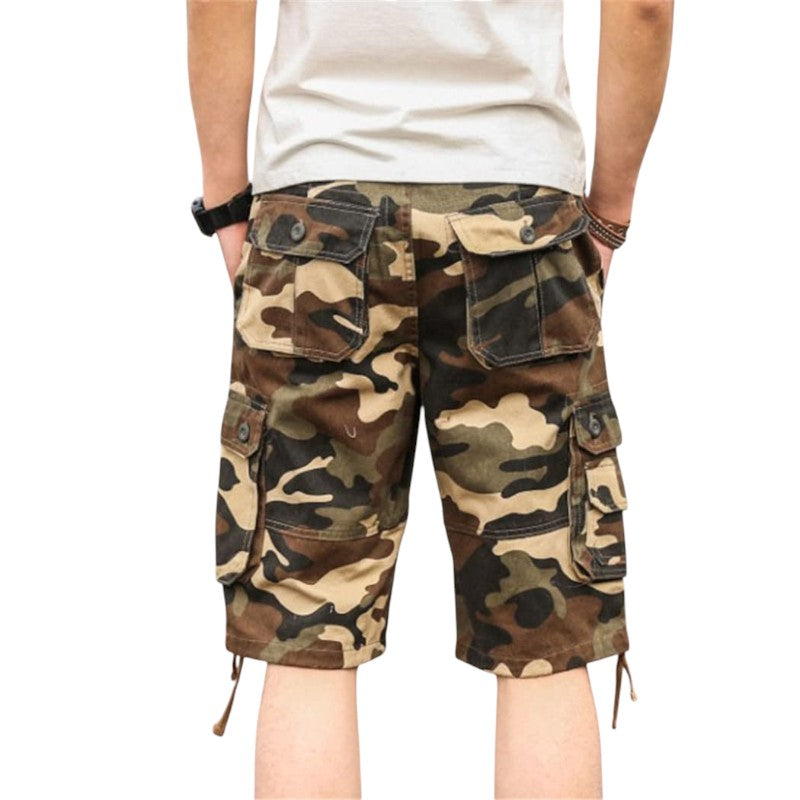 Men’s cargo shorts camouflage