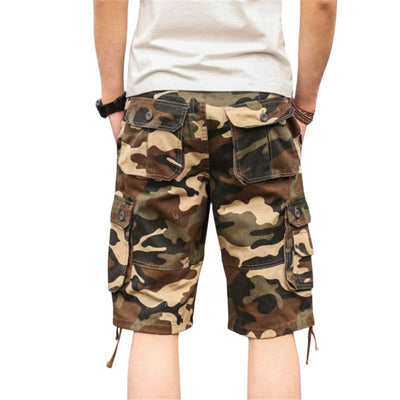 Men’s cargo shorts camouflage