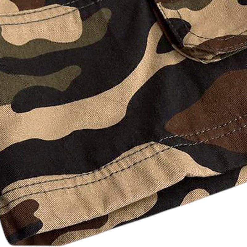 Men’s cargo shorts camouflage