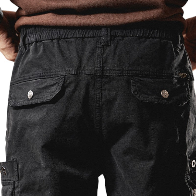Men’s Elastic Military Cargo Pants