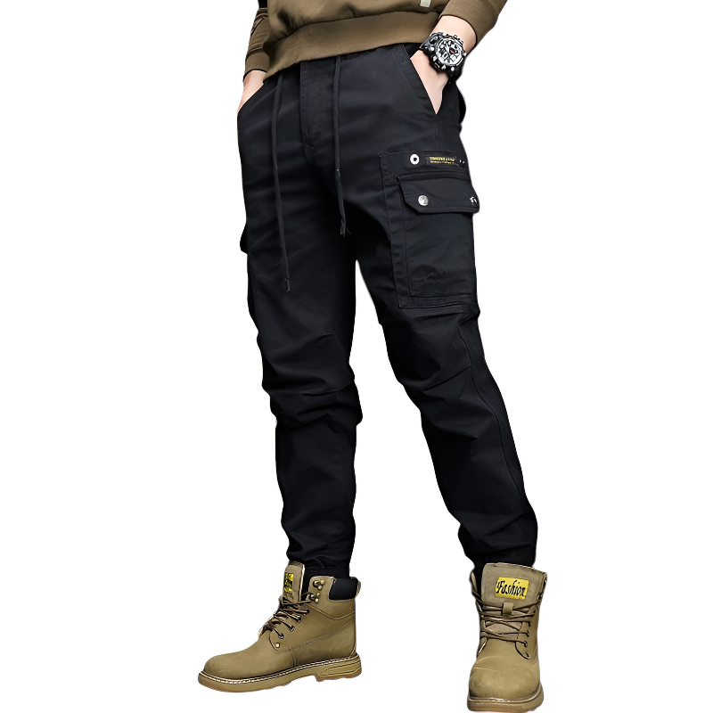 Men’s Elastic Military Cargo Pants