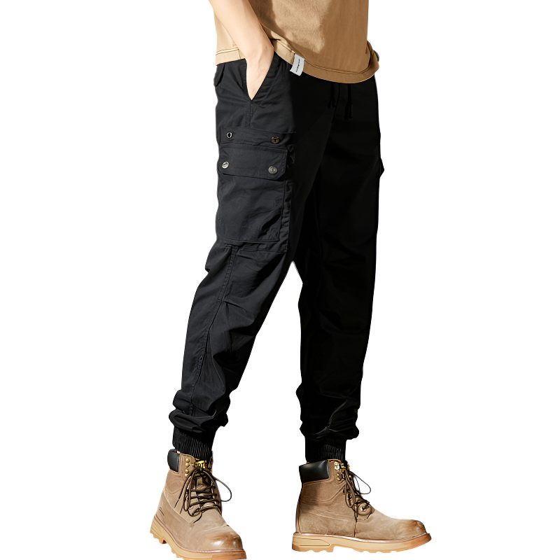 Men’s Elastic Military Cargo Pants
