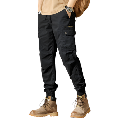 Men’s Elastic Military Cargo Pants