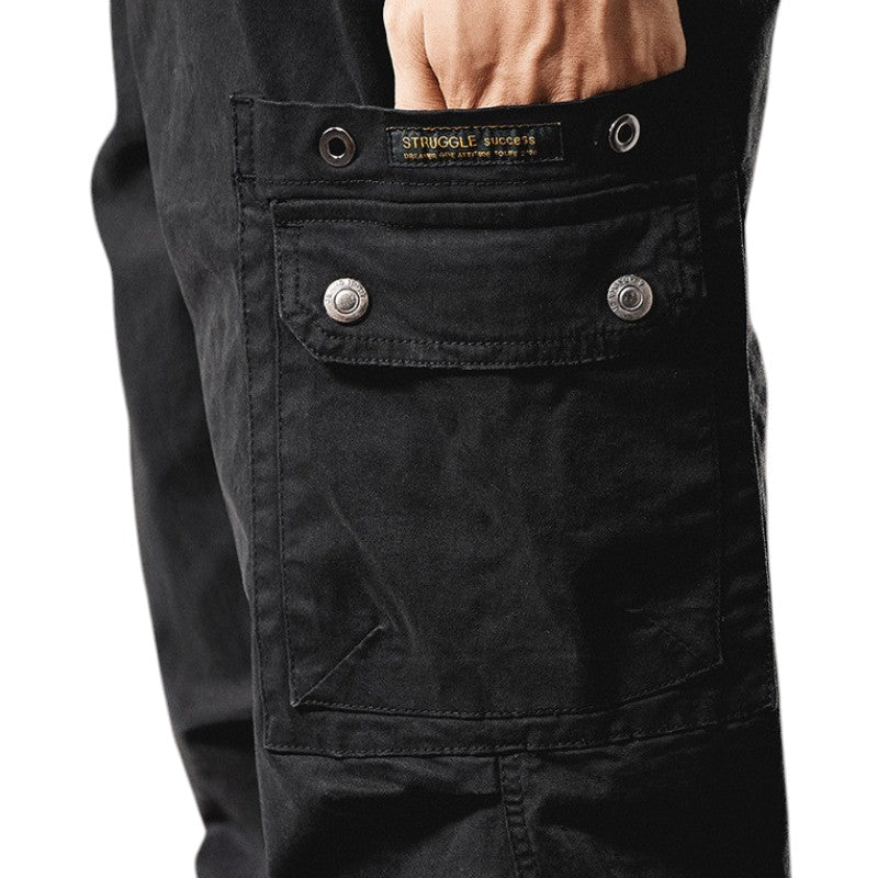 Men’s Elastic Military Cargo Pants
