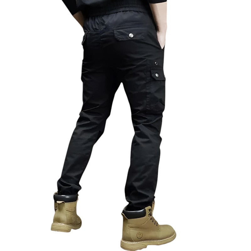 Men’s Elastic Military Cargo Pants