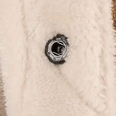 Men’s Faux Leather Military Jacket