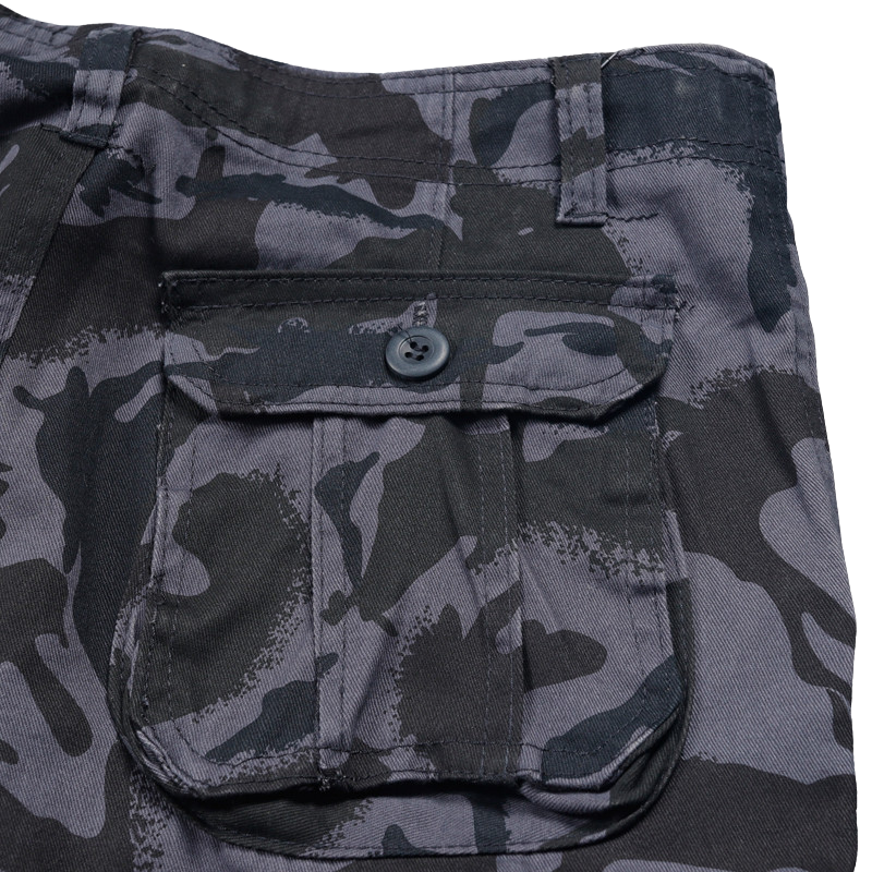 Mens long camo shorts