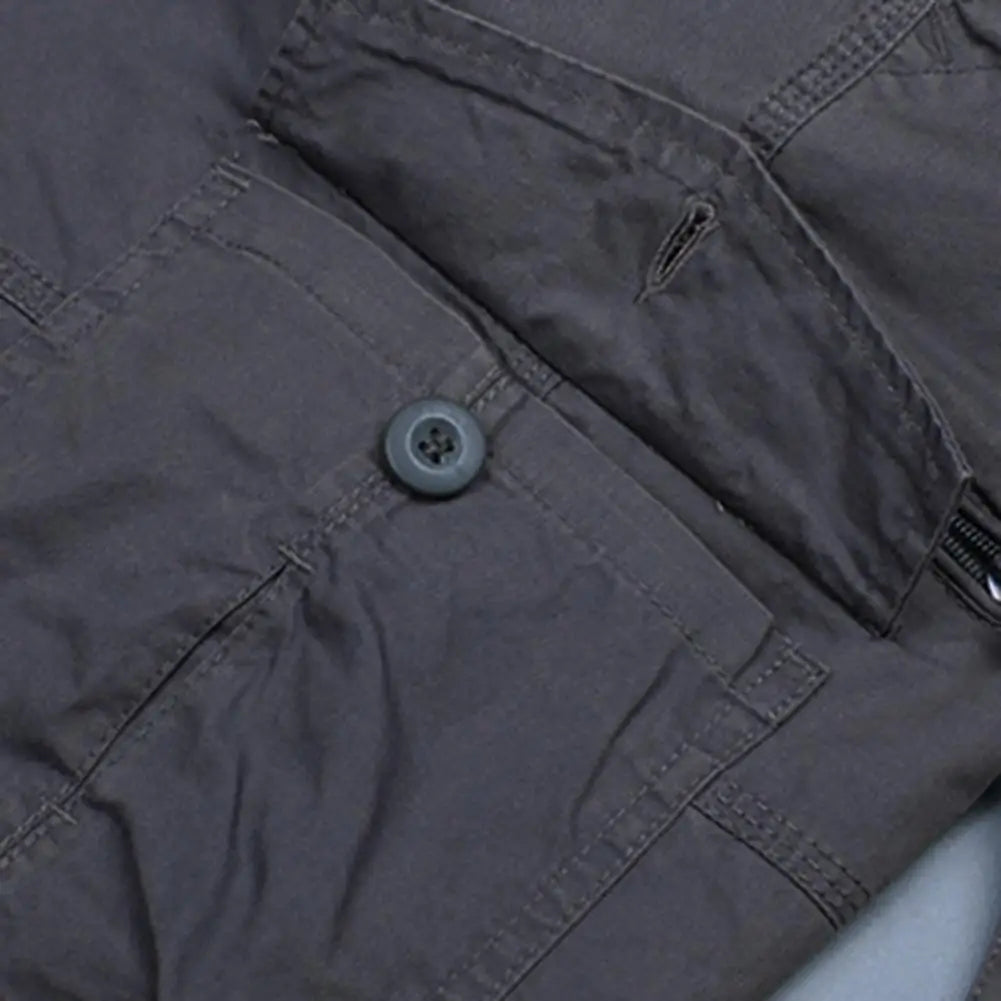 Mens Long Cargo Shorts