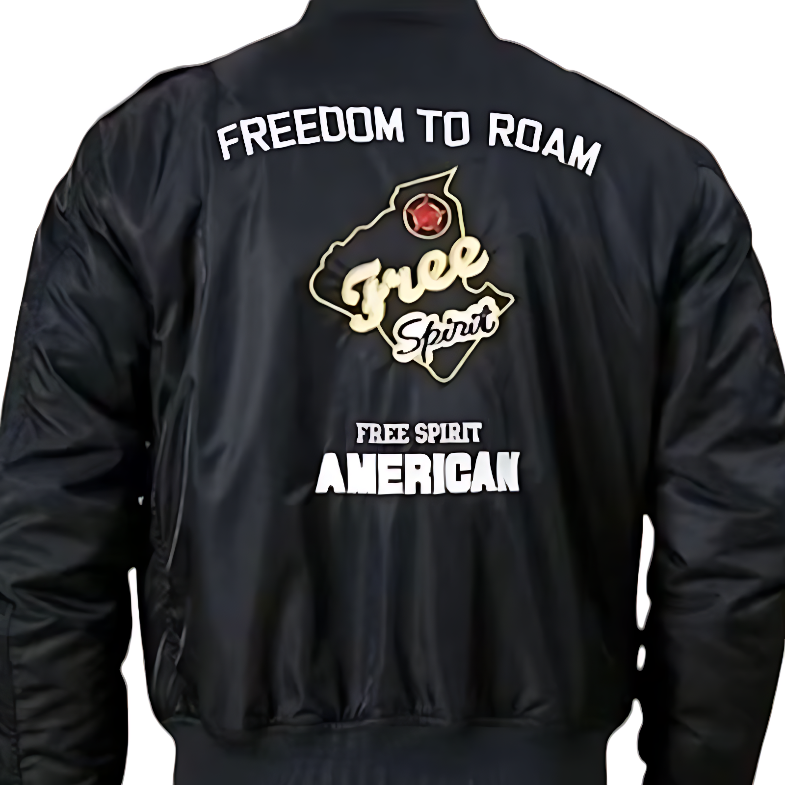 Mens military flight jacket