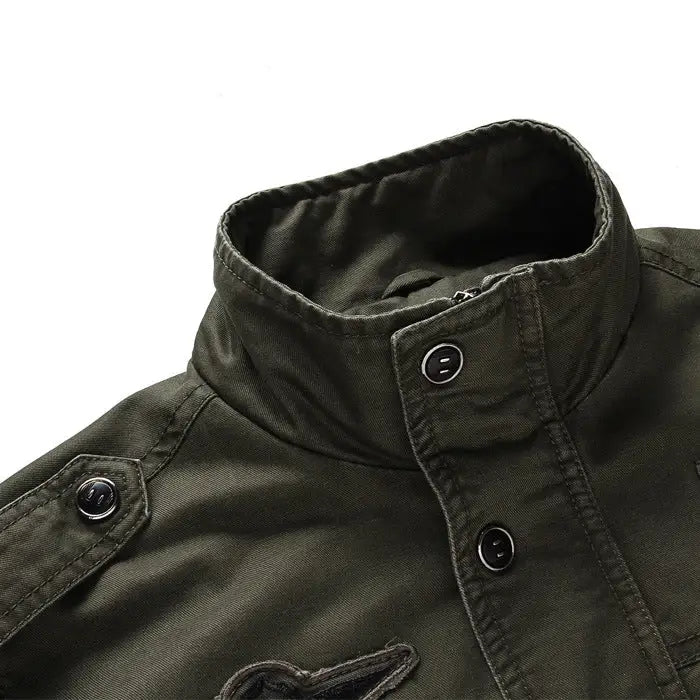 Mens Military Style Jacket