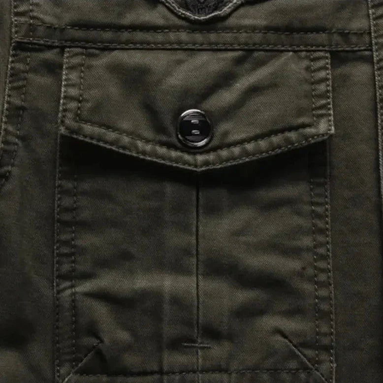 Mens Military Style Jacket
