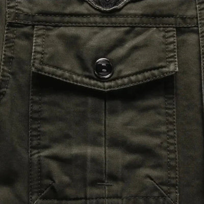 Mens Military Style Jacket