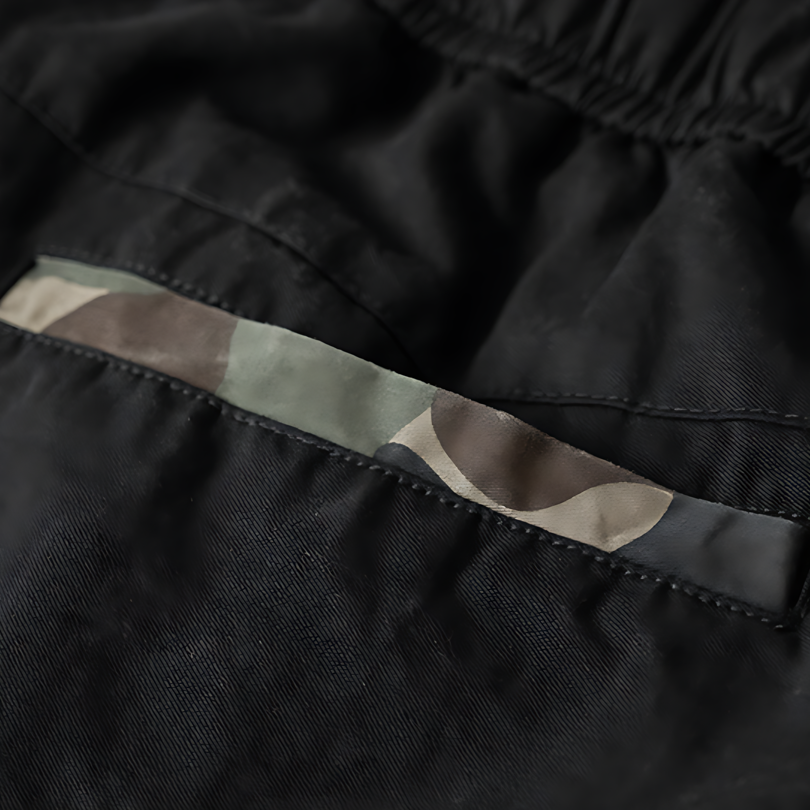 Men’s quick dry camo cargo shorts