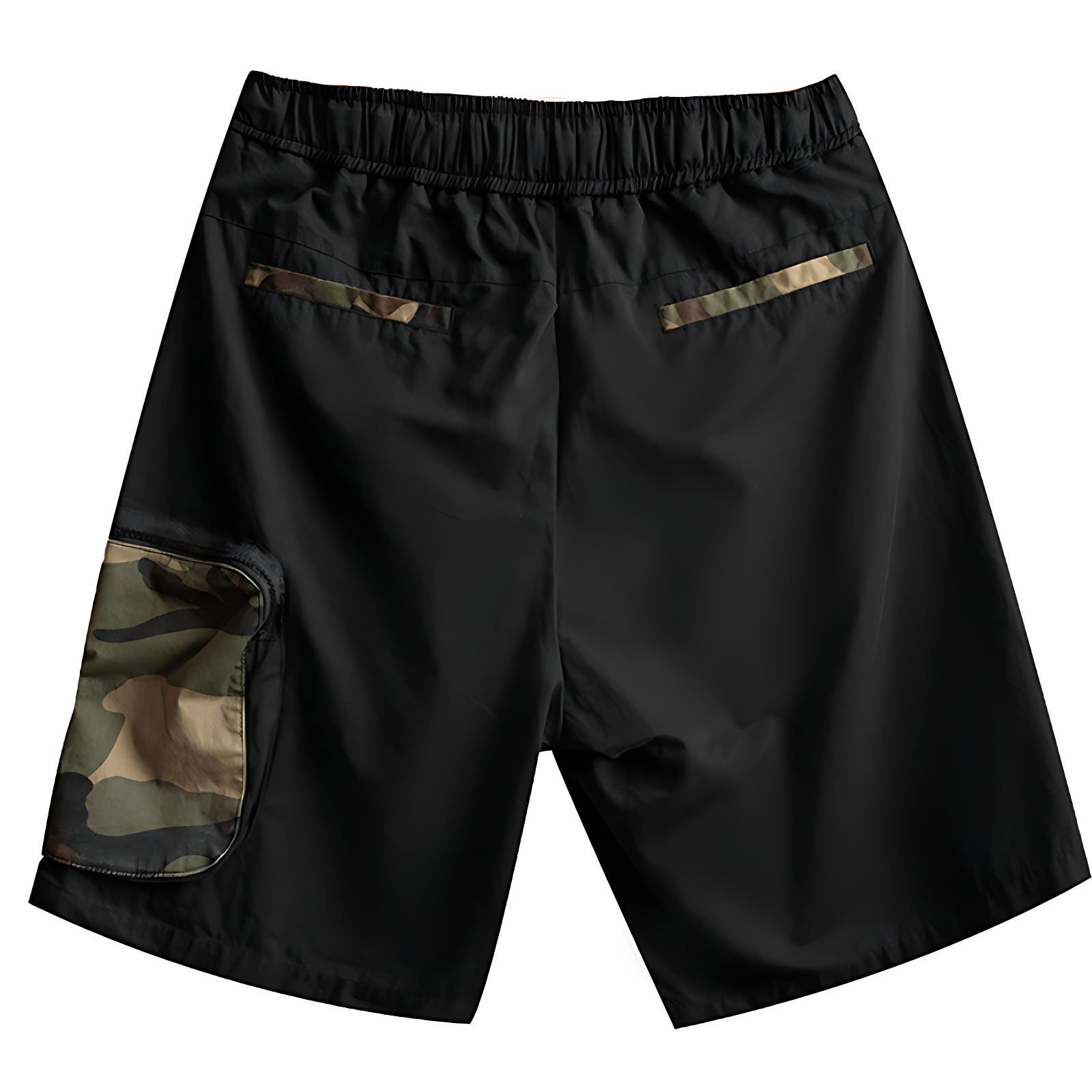 Men’s quick dry camo cargo shorts