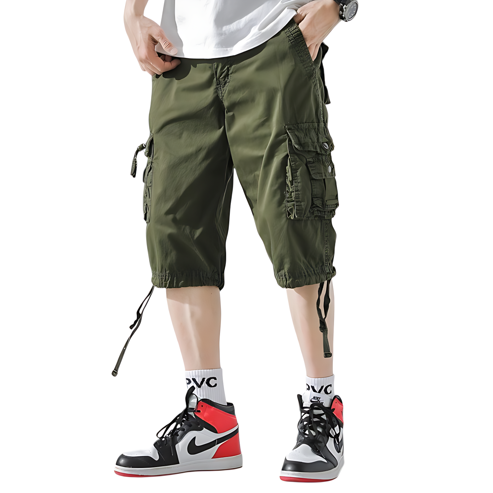 Men’s Retro Tactical Cargo Shorts