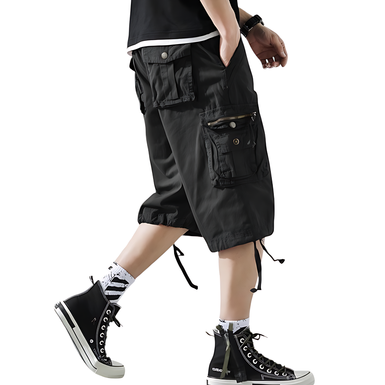 Men’s Retro Tactical Cargo Shorts